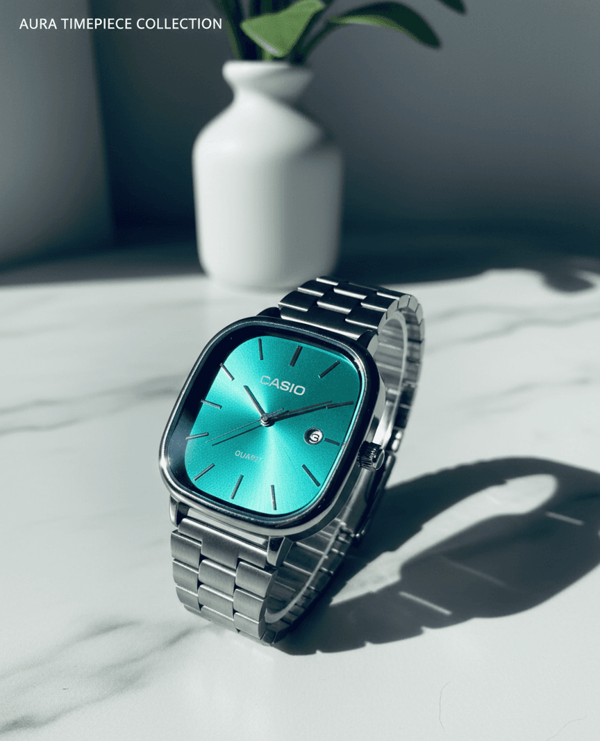 AURA_CASIO Emerald Green - 1