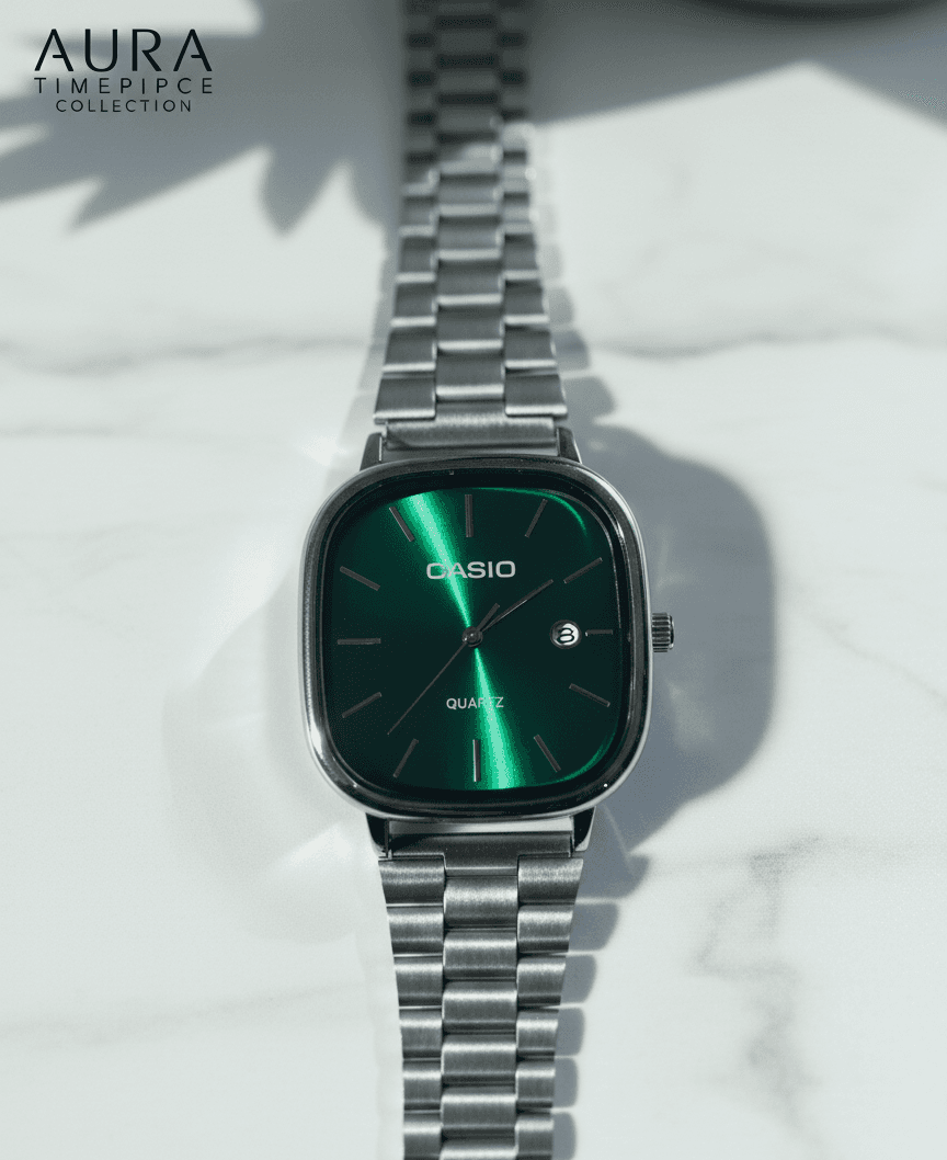 AURA _CASIO Dark Green