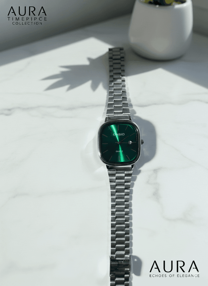 AURA _CASIO Dark Green - 2